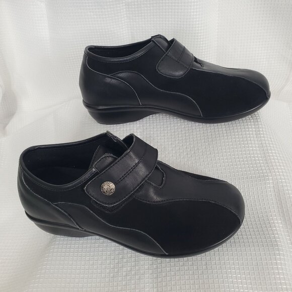 Propet Womens 8.5 XX 4E Shoes Leather Upper Comfort Adjustable Strap Orthopedic - Picture 3 of 14